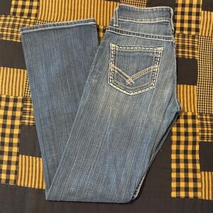 BKE Women's Boot Cut Jeans - Classic Blue